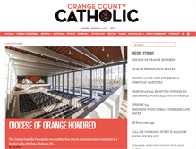 Tablet Screenshot of occatholic.com